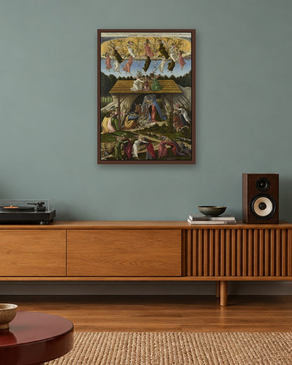 Renaissance Masters - Renaissance Masterpiece No. 248 - dark oak frame in a room