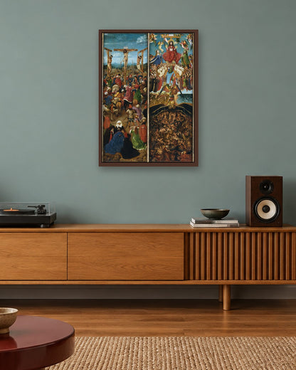 Renaissance Masters - Renaissance Masterpiece No. 39 - dark oak frame in a room