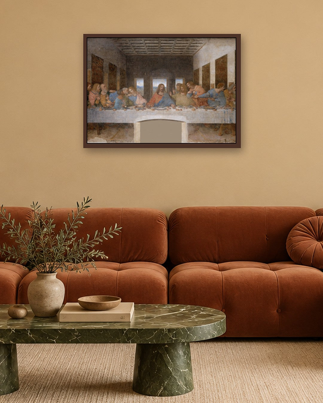 Renaissance Masters - Renaissance Masterpiece No. 238 - dark oak frame in a room