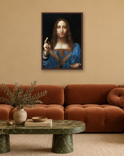 Renaissance Masters - Renaissance Masterpiece No. 337 - dark oak frame in a room