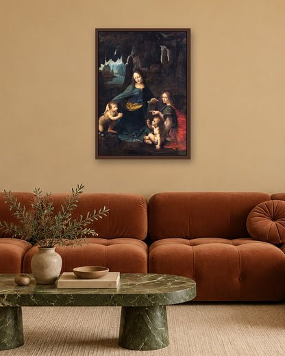 Renaissance Masters - Renaissance Masterpiece No. 357 - dark oak frame in a room