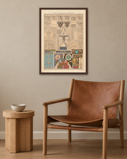 Renaissance Masters - Renaissance Masterpiece No. 197 - dark oak frame in a room