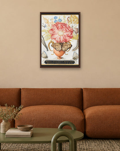 Renaissance Masters - Renaissance Masterpiece No. 352 - dark oak frame in a room