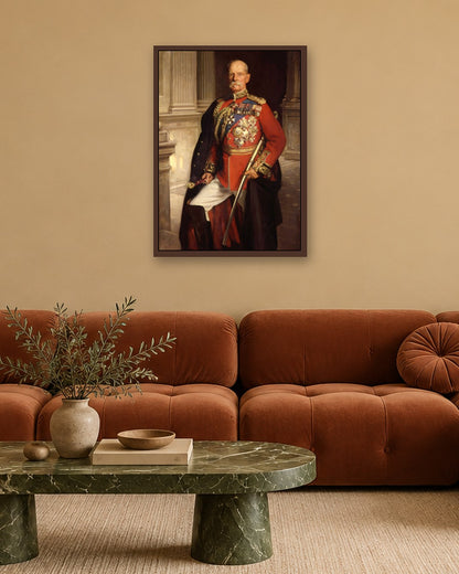 Renaissance Masters - Renaissance Masterpiece No. 250 - dark oak frame in a room
