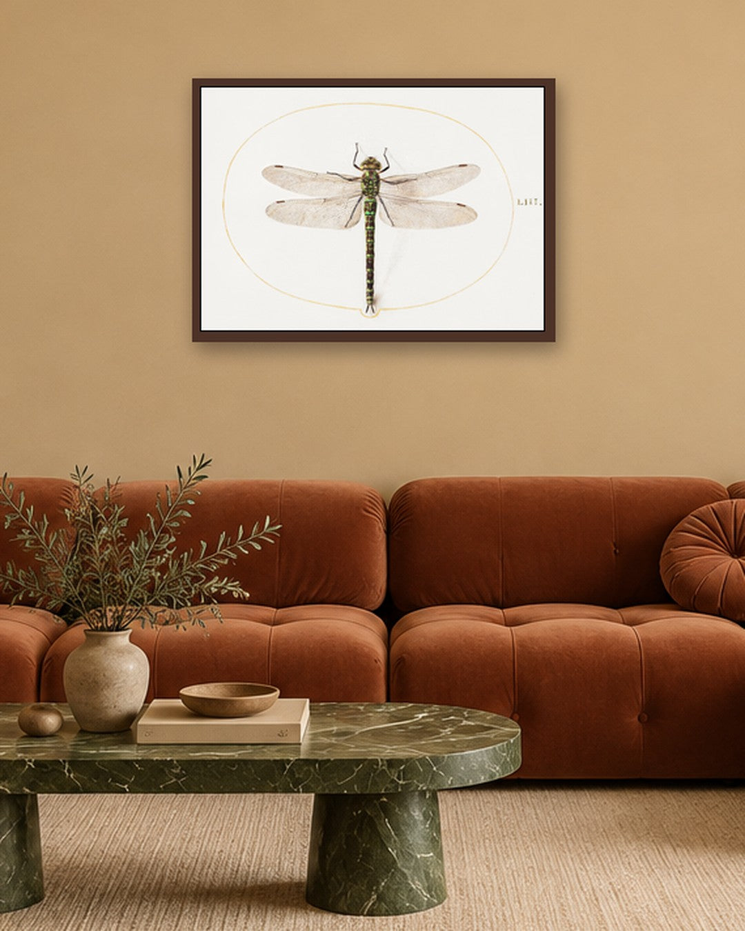 Renaissance Masters - Renaissance Masterpiece No. 351 - dark oak frame in a room