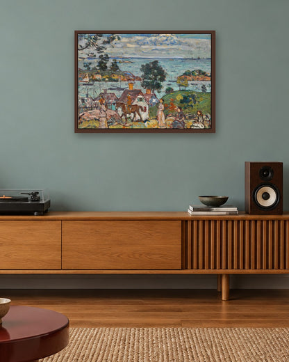 Renaissance Masters - Renaissance Masterpiece No. 122 - dark oak frame in a room