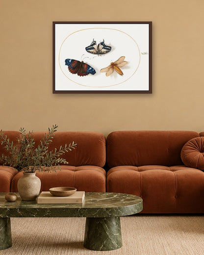 Renaissance Masters - Renaissance Masterpiece No. 347 - dark oak frame in a room