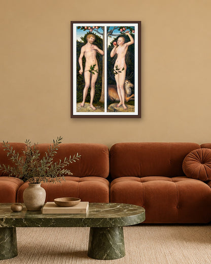 Renaissance Masters - Renaissance Masterpiece No. 273 - dark oak frame in a room