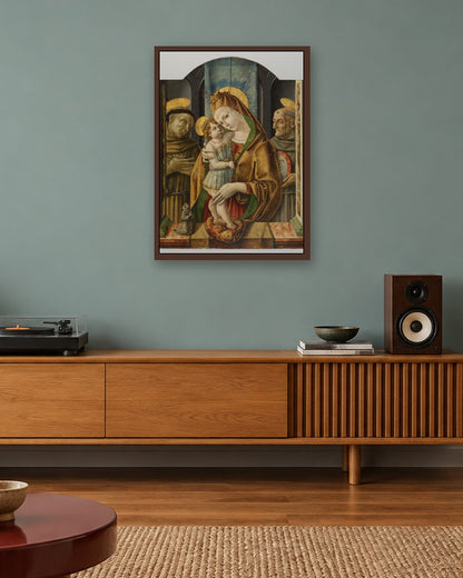 Renaissance Masters - Renaissance Masterpiece No. 58 - dark oak frame in a room