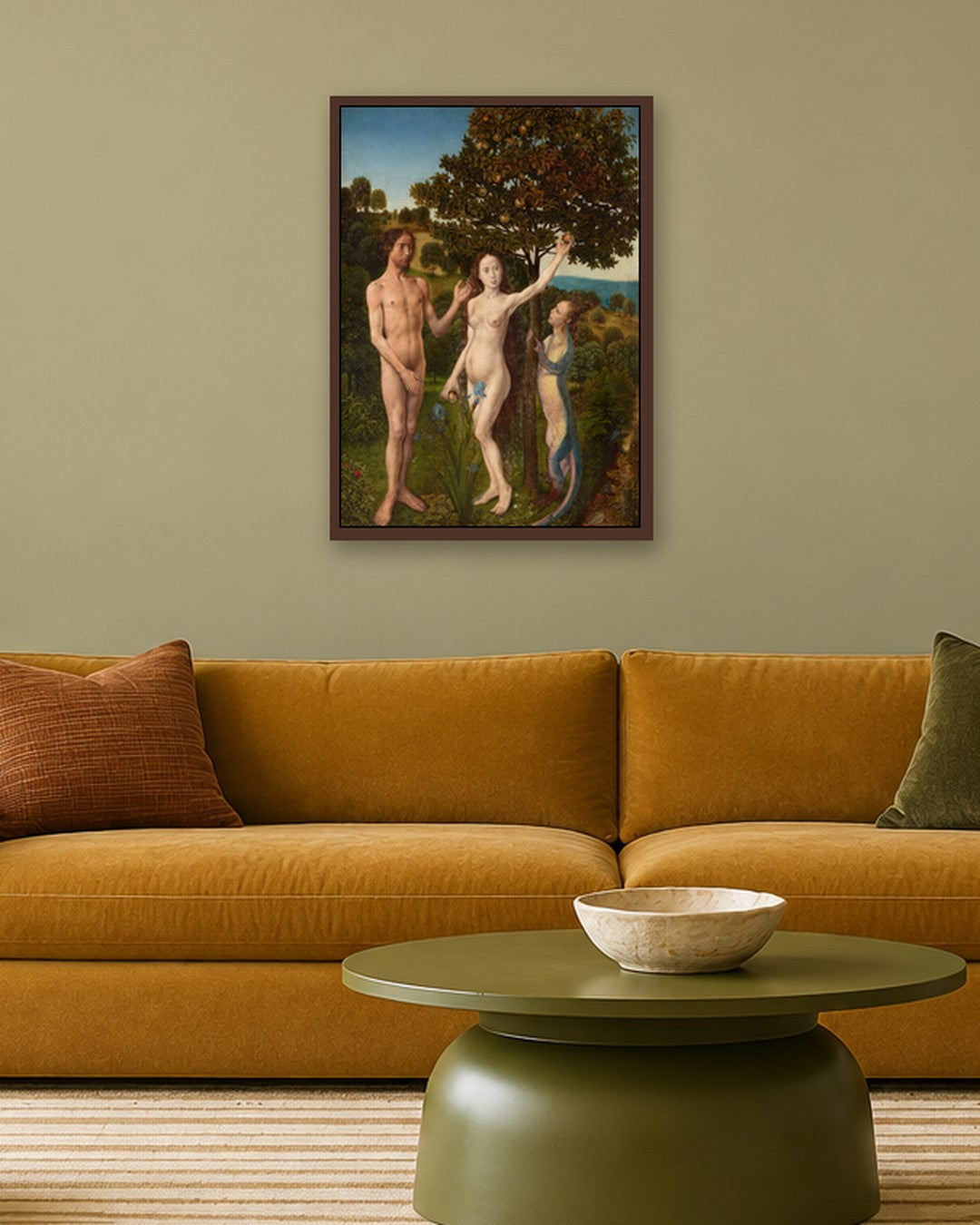 Renaissance Masters - Renaissance Masterpiece No. 36 - dark oak frame in a room