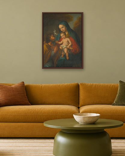 Renaissance Masters - Renaissance Masterpiece No. 200 - dark oak frame in a room