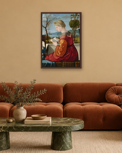 Renaissance Masters - Renaissance Masterpiece No. 87 - dark oak frame in a room