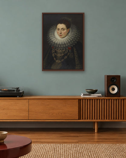 Renaissance Masters - Renaissance Masterpiece No. 72 - dark oak frame in a room