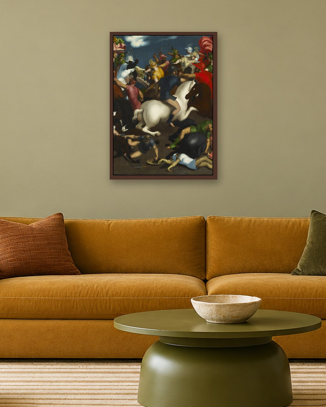 Renaissance Masters - Renaissance Masterpiece No. 53 - dark oak frame in a room