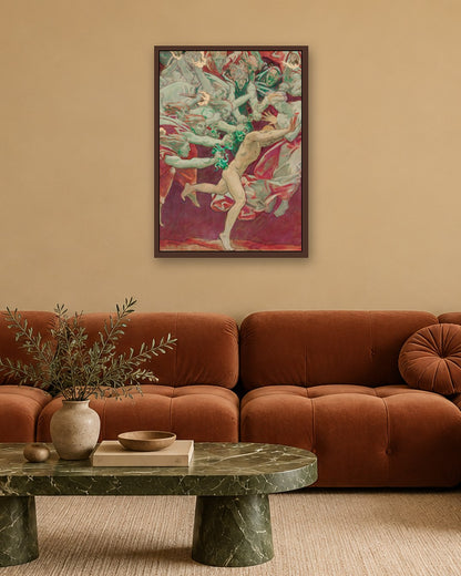 Renaissance Masters - Renaissance Masterpiece No. 361 - dark oak frame in a room