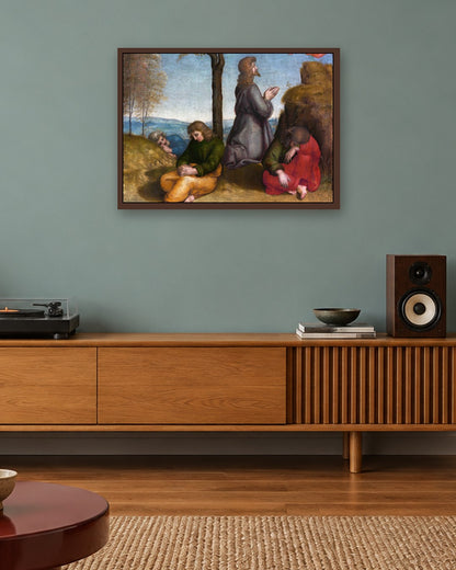 Renaissance Masters - Renaissance Masterpiece No. 308 - dark oak frame in a room