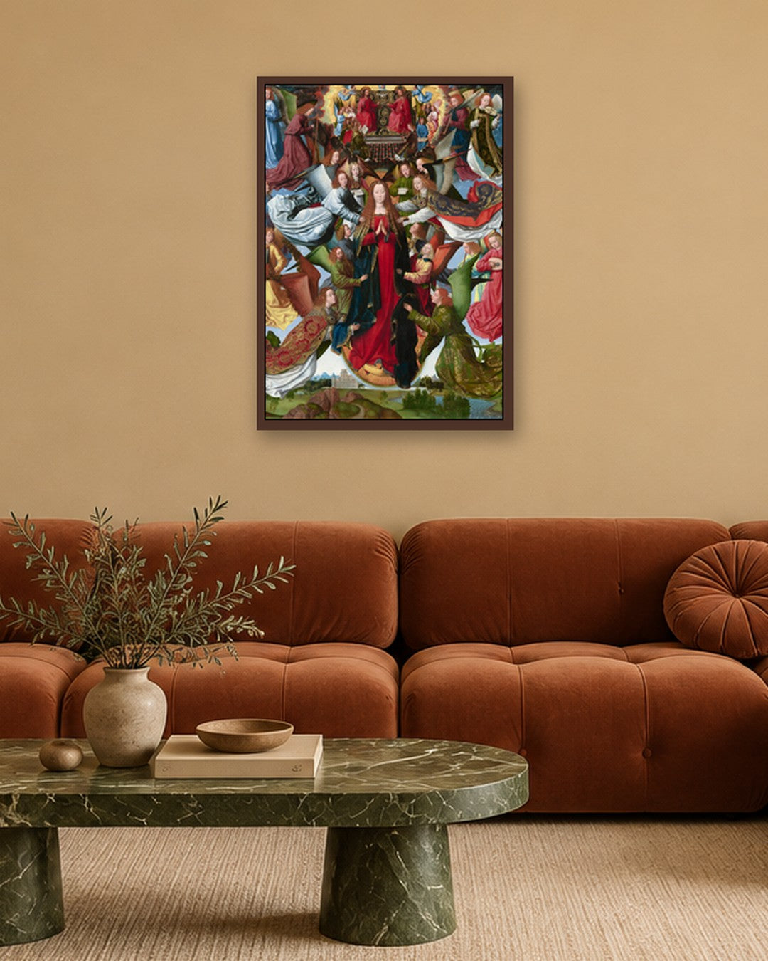 Renaissance Masters - Renaissance Masterpiece No. 88 - dark oak frame in a room