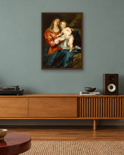 Renaissance Masters - Renaissance Masterpiece No. 73 - dark oak frame in a room