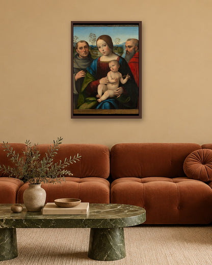 Renaissance Masters - Renaissance Masterpiece No. 168 - dark oak frame in a room