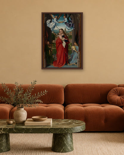 Renaissance Masters - Renaissance Masterpiece No. 169 - dark oak frame in a room