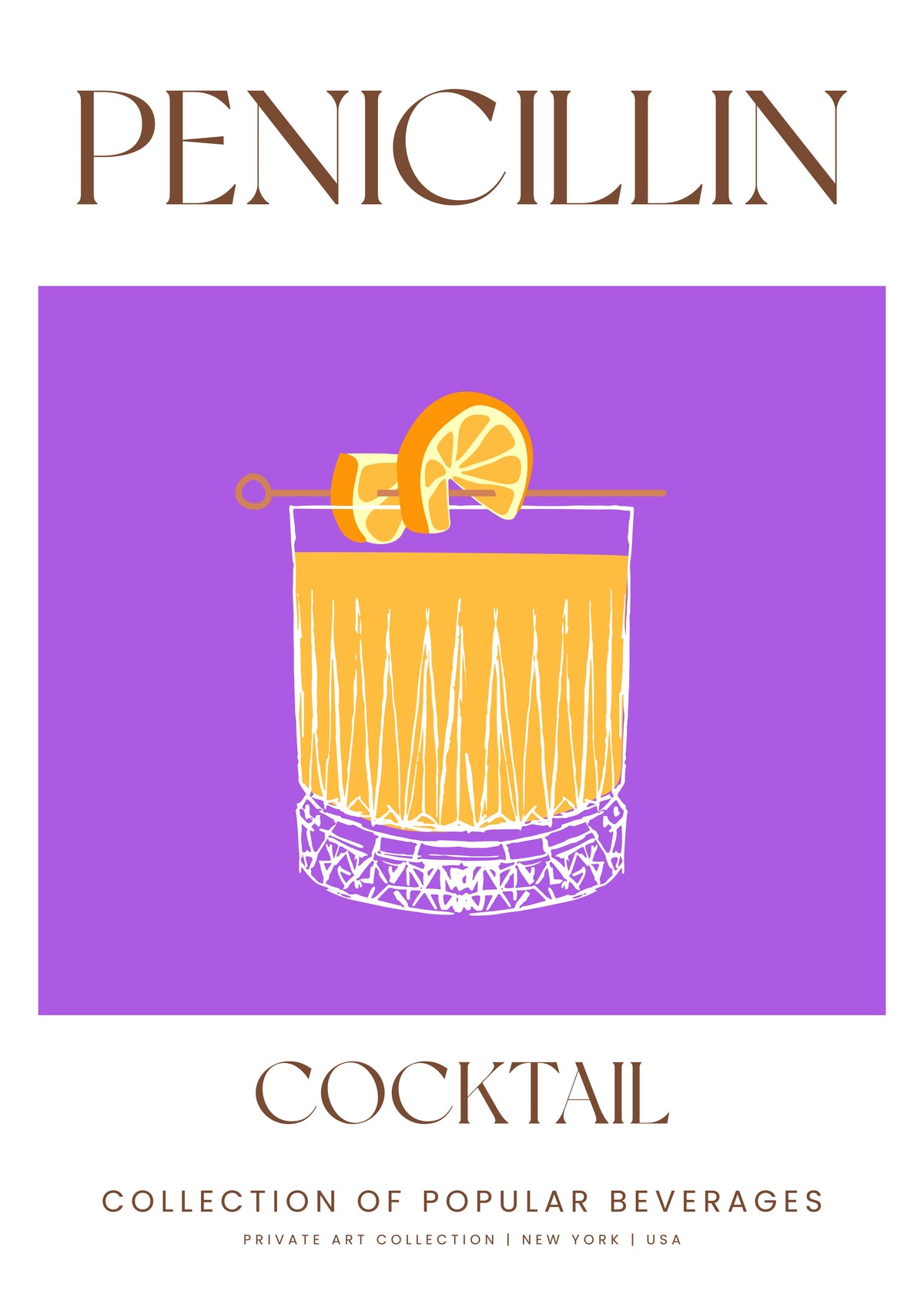 SENT Studio - Cocktail Poster No. 35