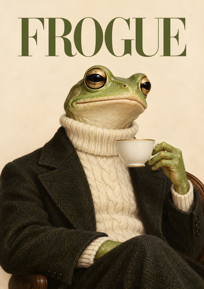 Paige Hilton - Frogue - original artwork