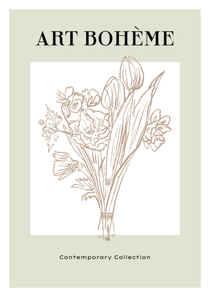 SENT Studio - Blooming Flowers Poster No. 39