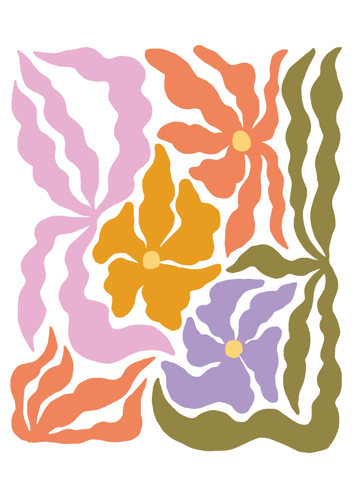 SENT Studio - Blooming Flowers Poster No. 50