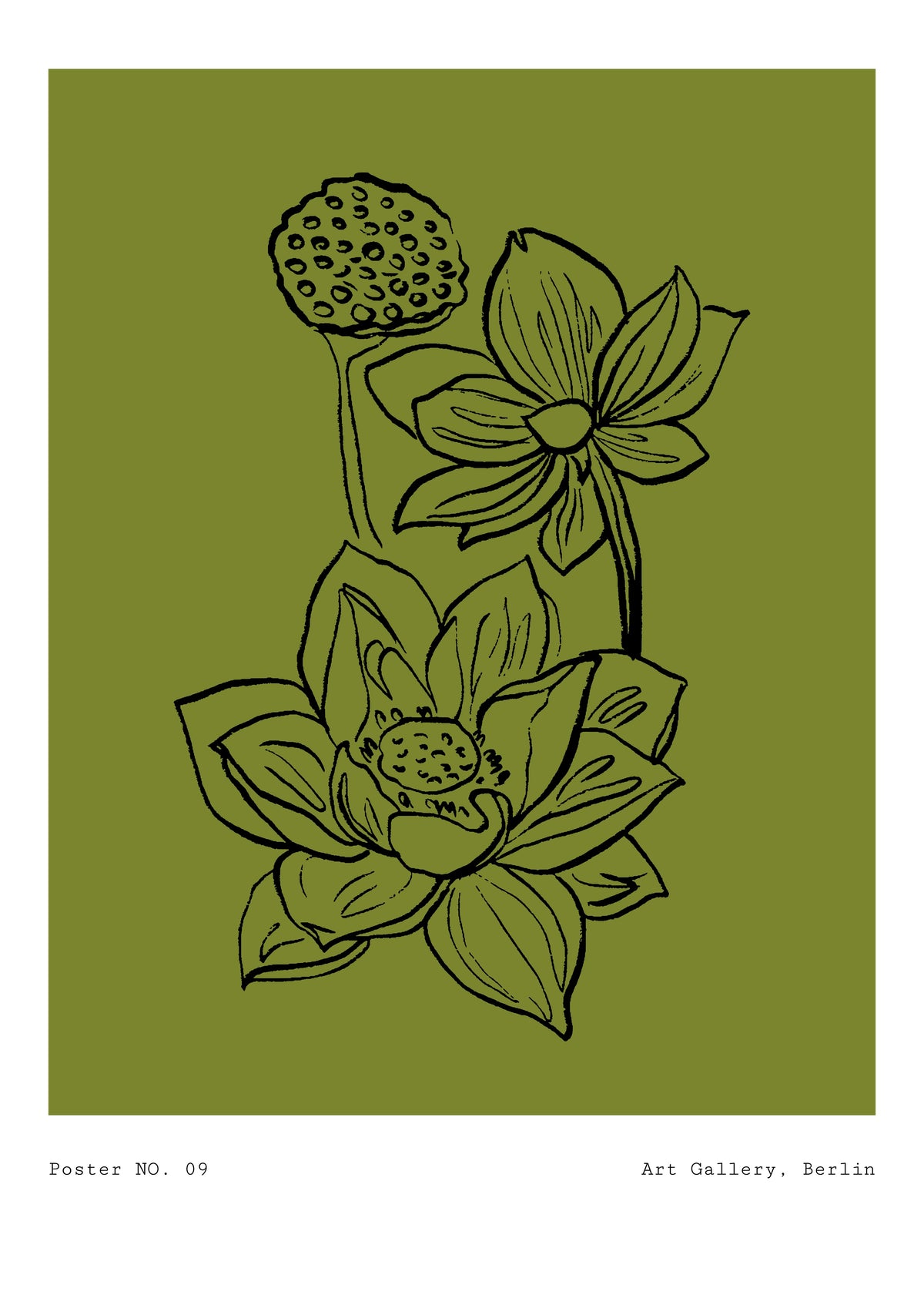 SENT Studio - Blooming Flowers Poster No. 9