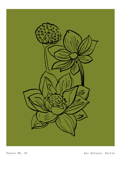 SENT Studio - Blooming Flowers Poster No. 9