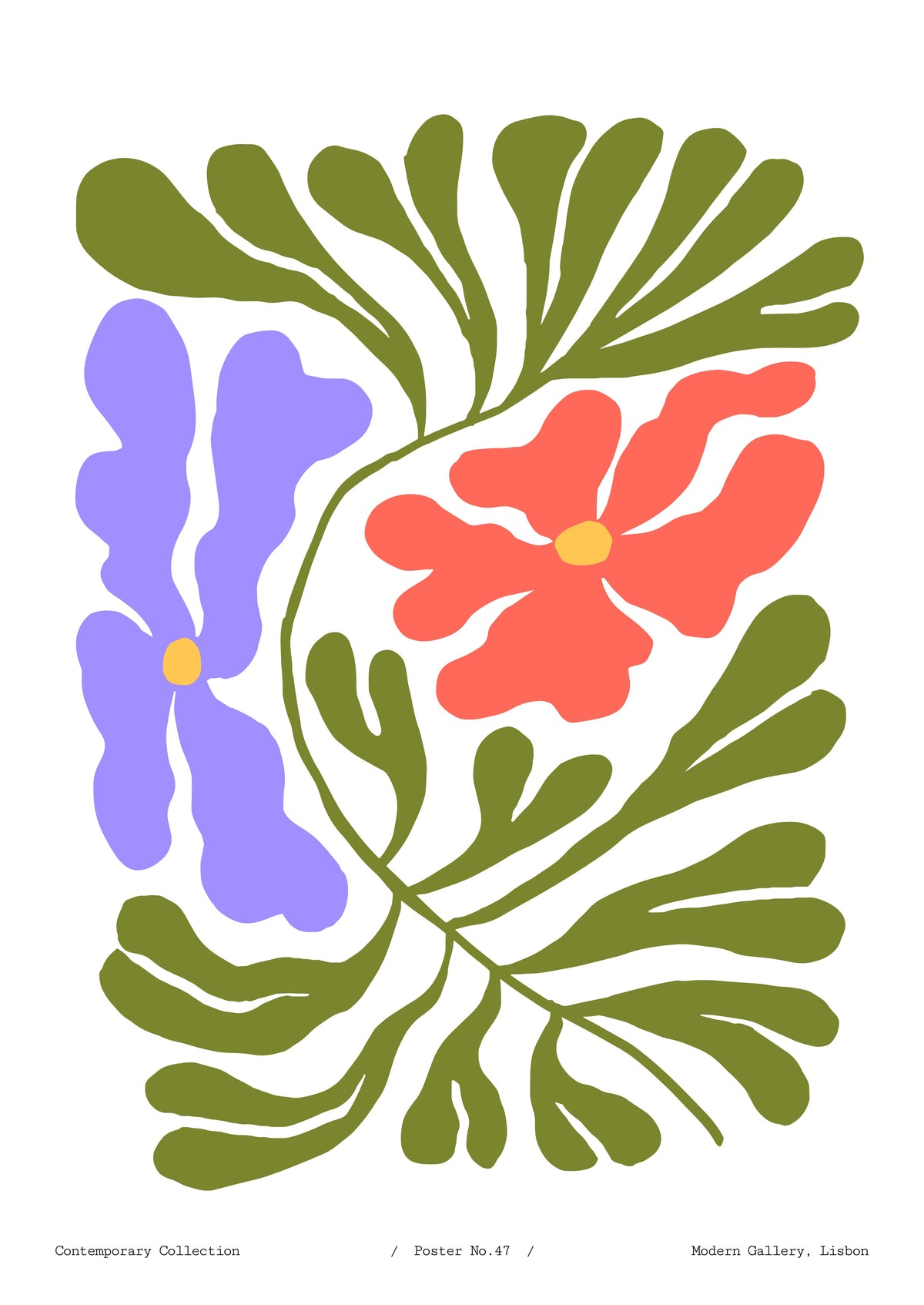 SENT Studio - Blooming Flowers Poster No. 47