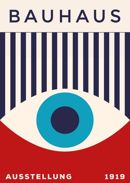 Bauhaus - Ausstellung Eye - original artwork
