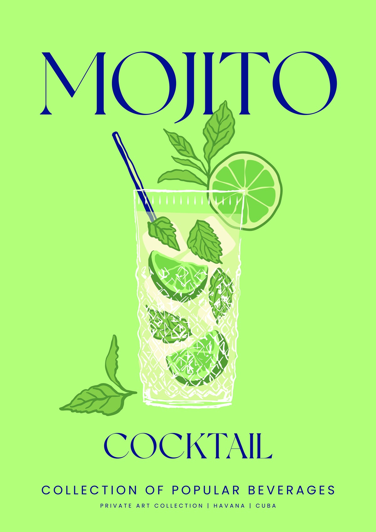 SENT Studio - Cocktail Poster No. 5