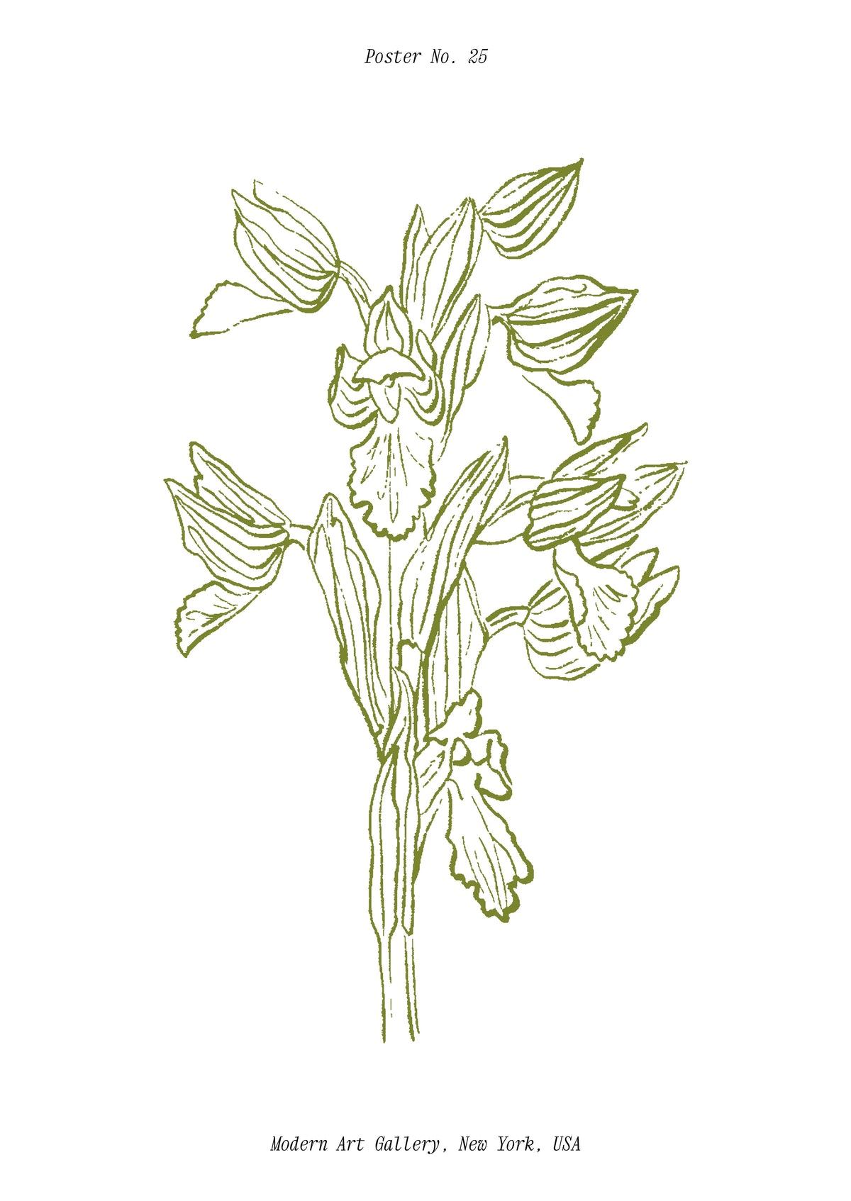 SENT Studio - Blooming Flowers Poster No. 25
