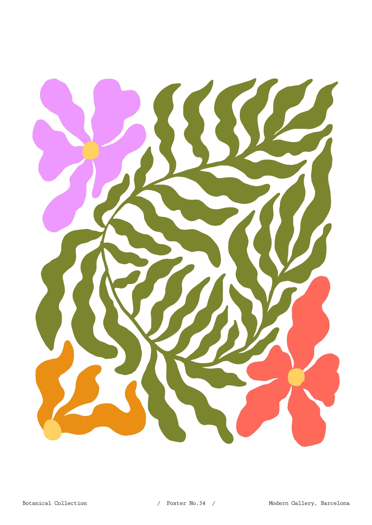 SENT Studio - Blooming Flowers Poster No. 34