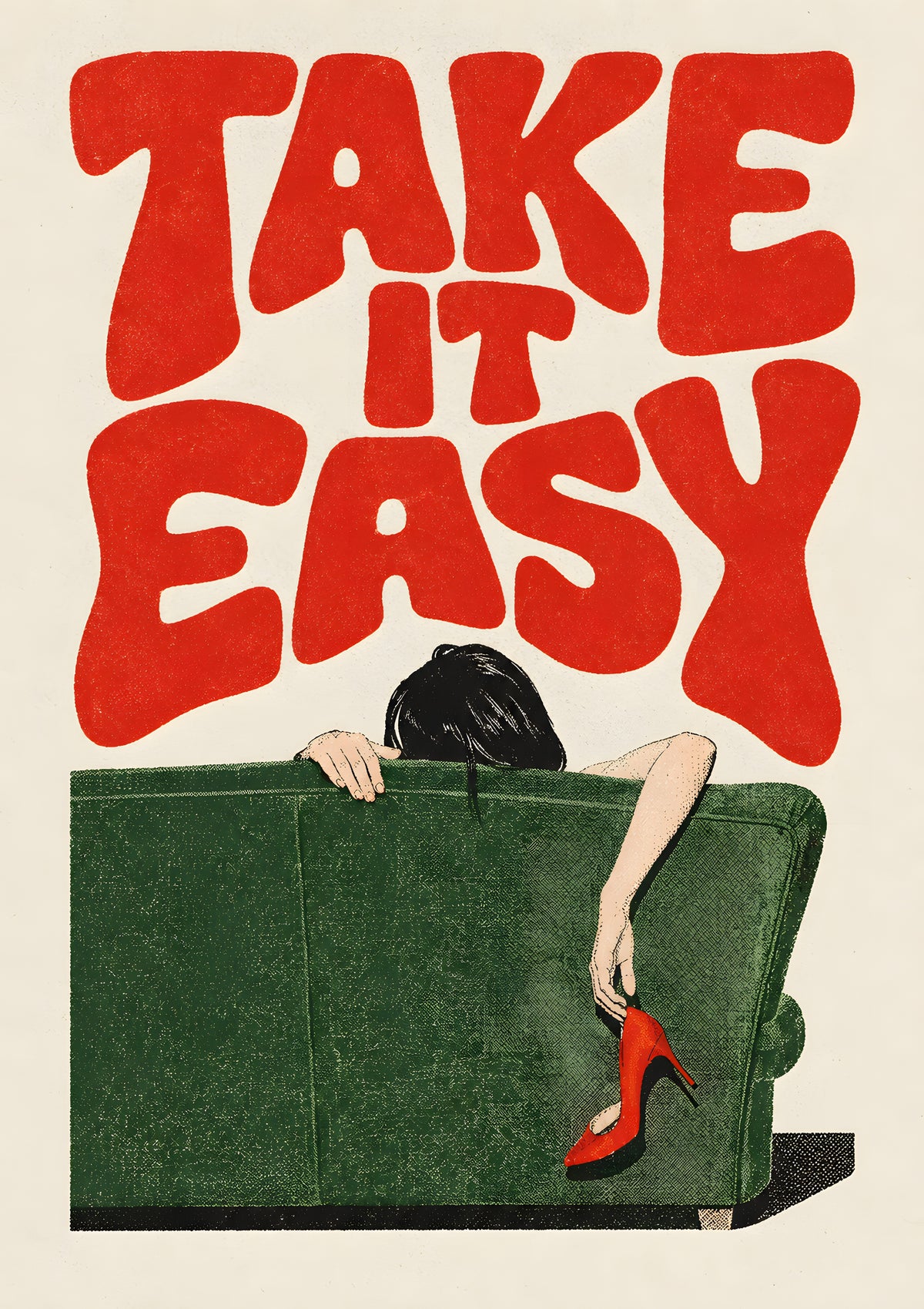 Felicity Hastings - Take It Easy - original artwork