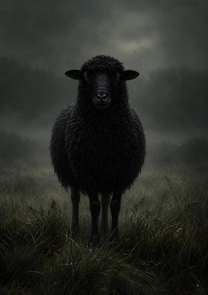 John Smart - Black Sheep - original artwork