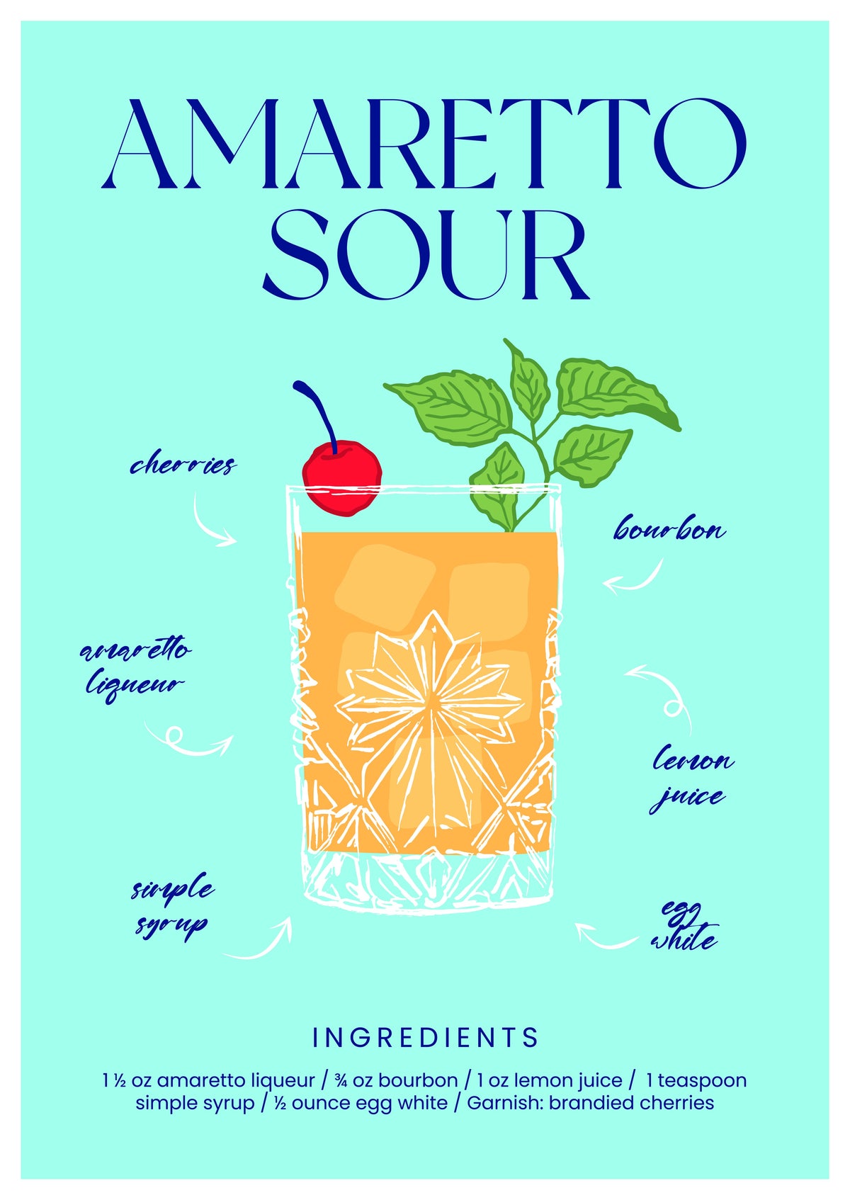 SENT Studio - Cocktail Poster No. 49