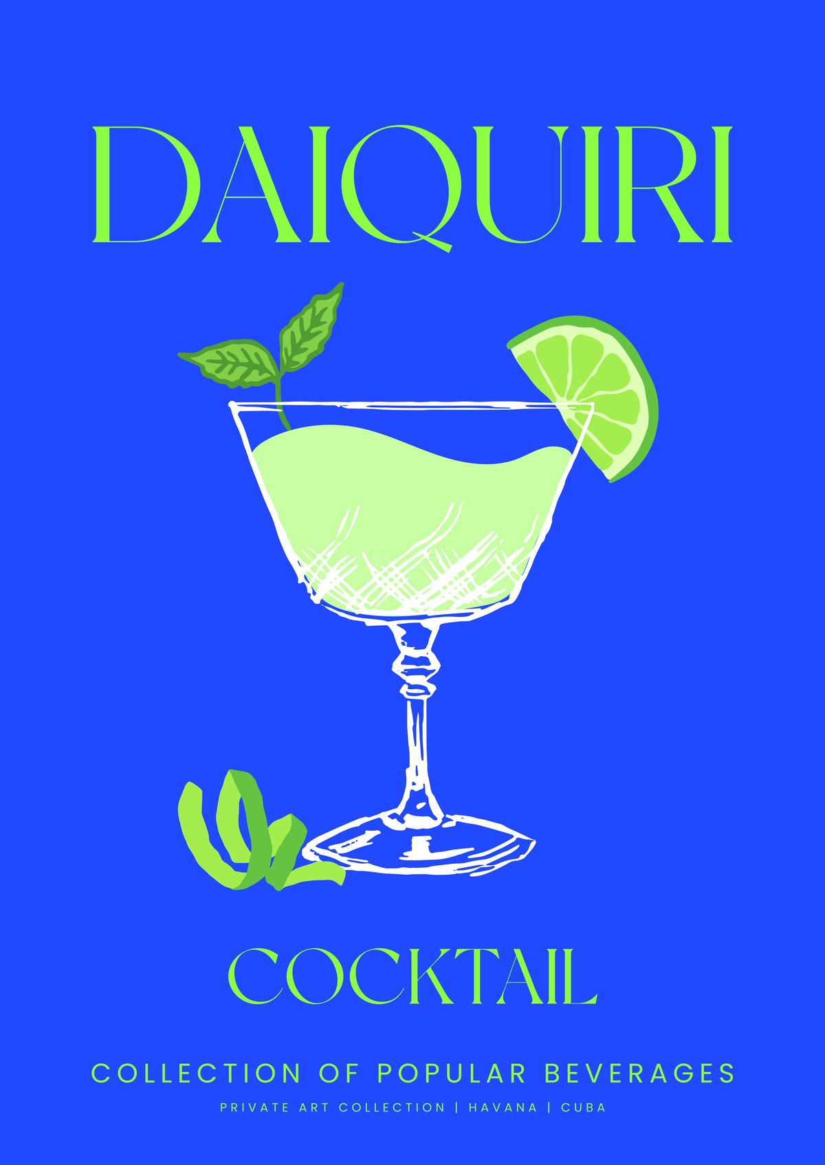 SENT Studio - Cocktail Poster No. 7