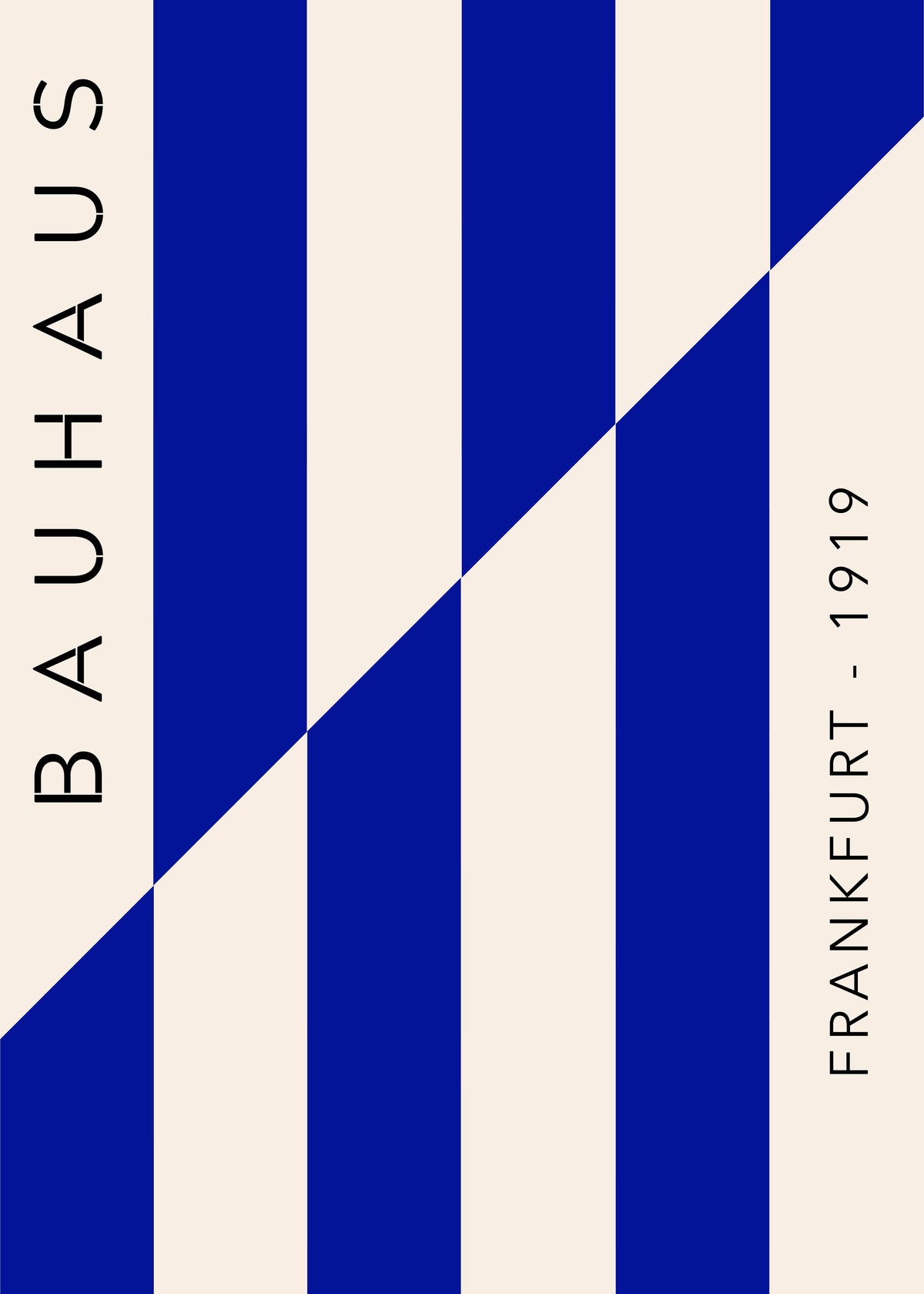 Bauhaus - Poster No. 10 - original artwork
