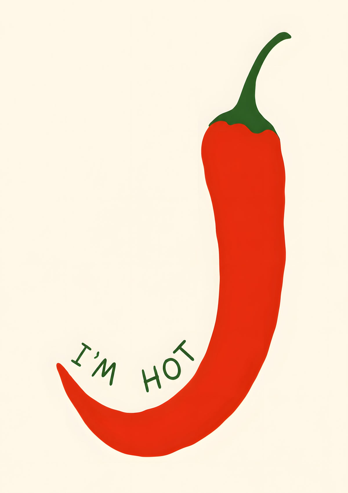 Gracie Cole - I'm Hot - original artwork