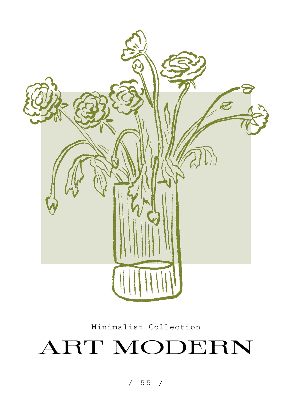 SENT Studio - Blooming Flowers Poster No. 55