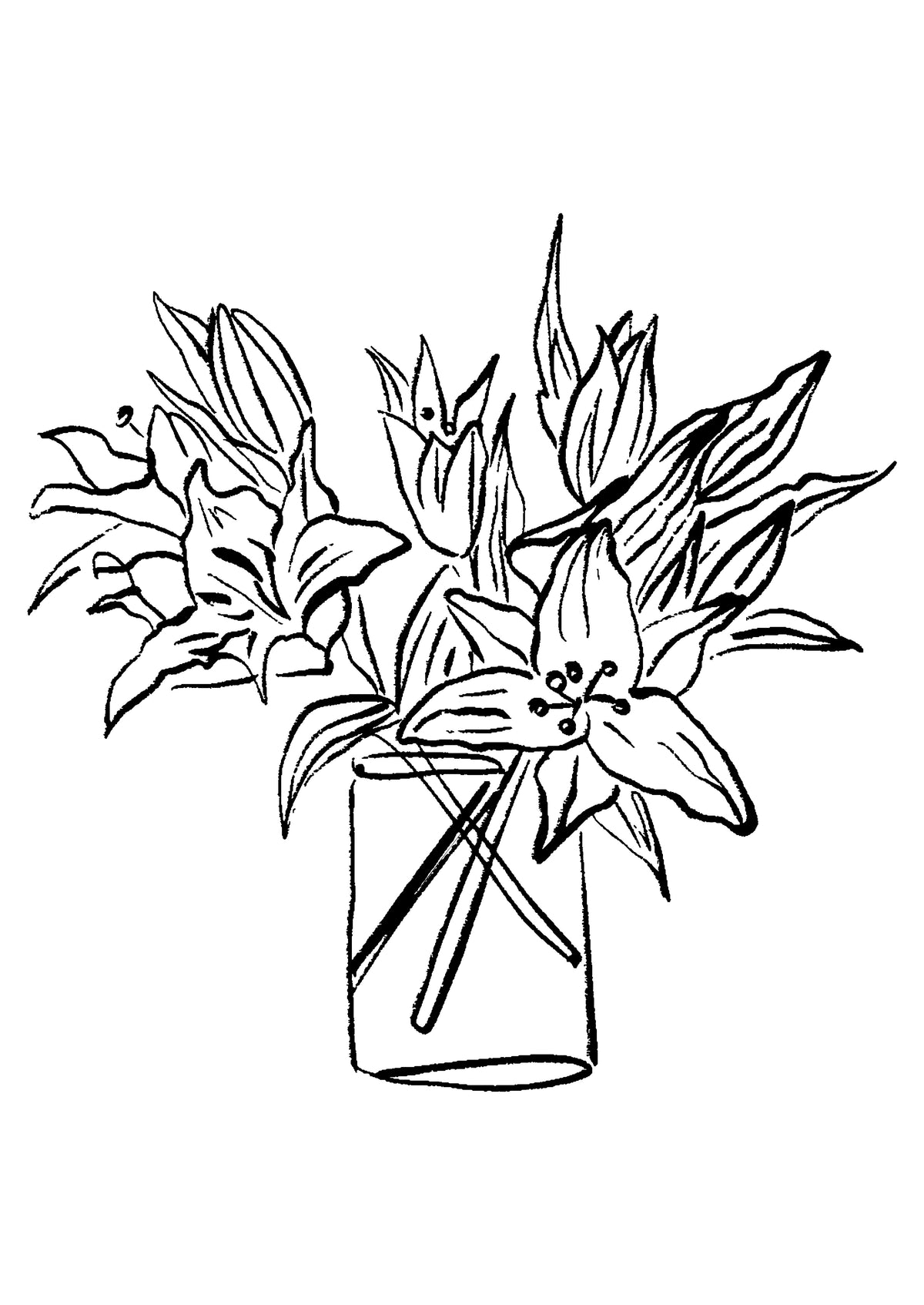 SENT Studio - Blooming Flowers Poster No. 15