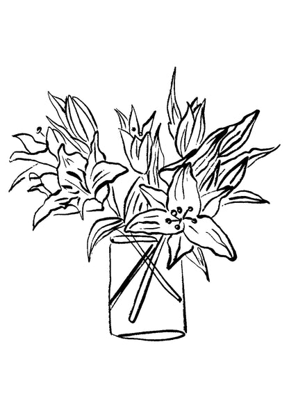 SENT Studio - Blooming Flowers Poster No. 15