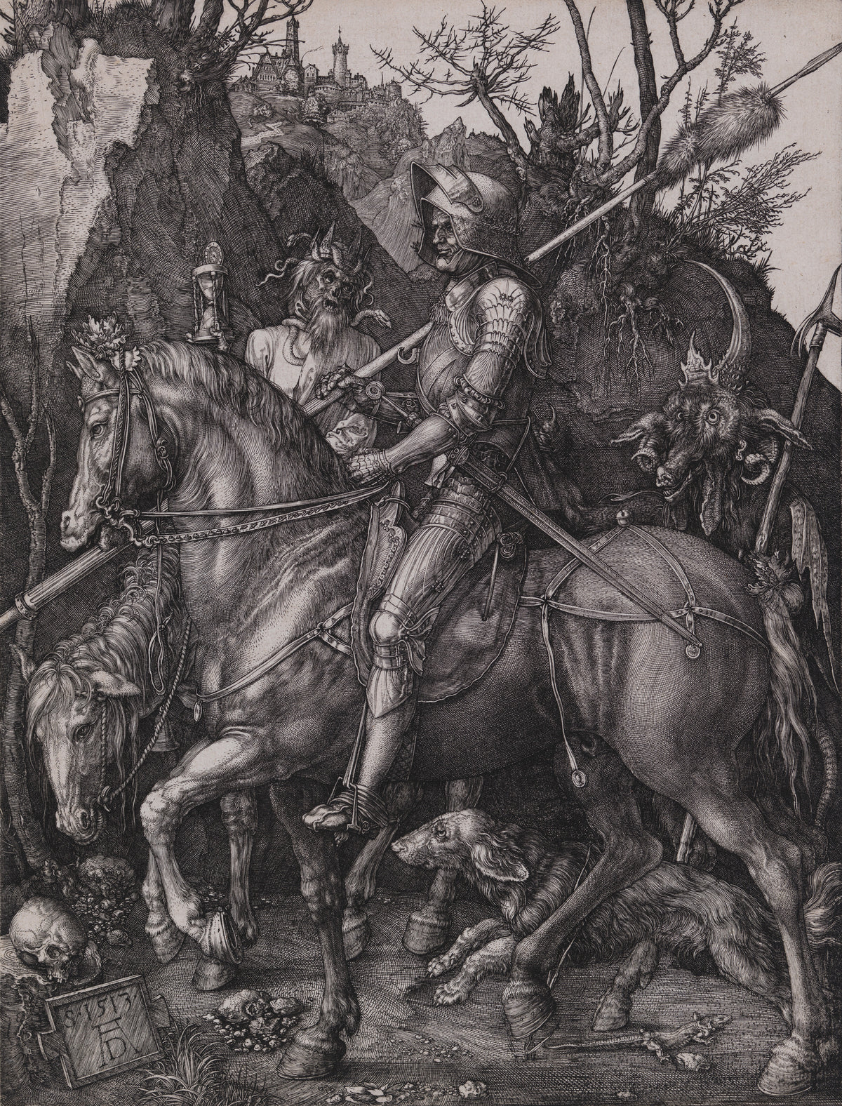 Albrecht Dürer - Knight, Death and the Devil