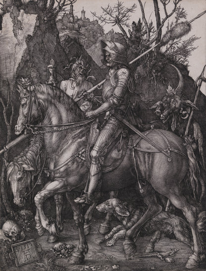 Albrecht Dürer - Knight, Death and the Devil