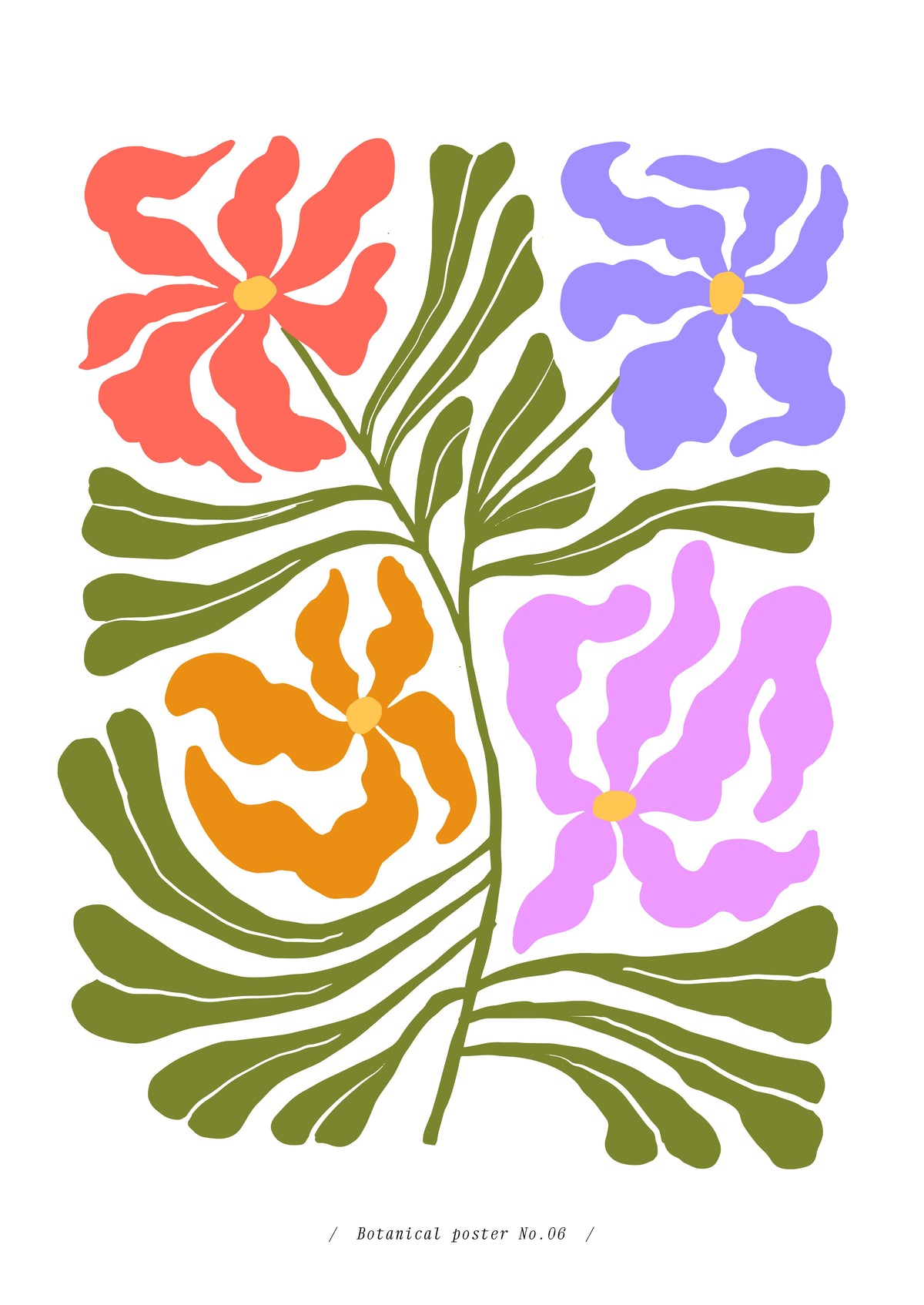 SENT Studio - Blooming Flowers Poster No. 6