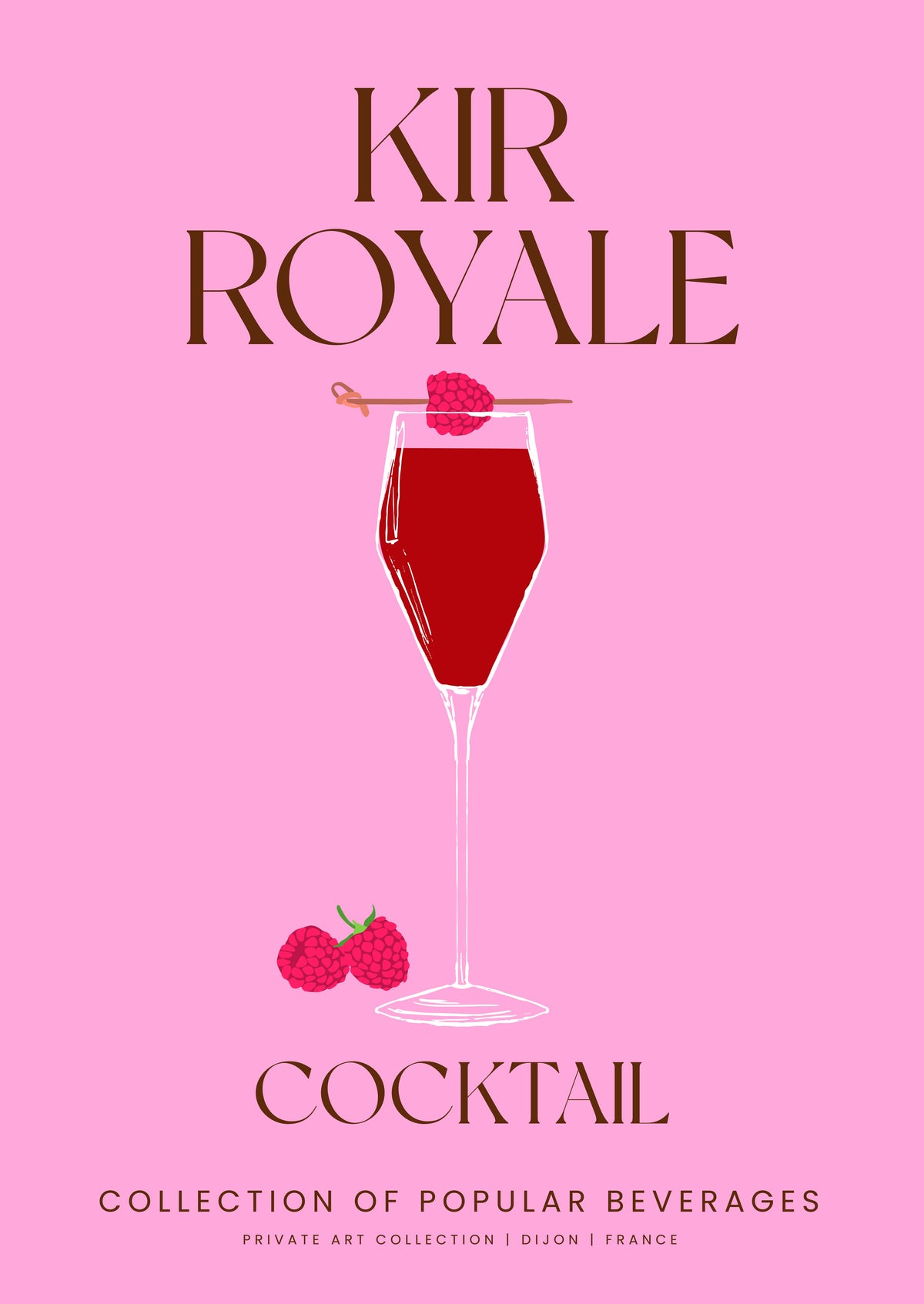 SENT Studio - Cocktail Poster No. 30