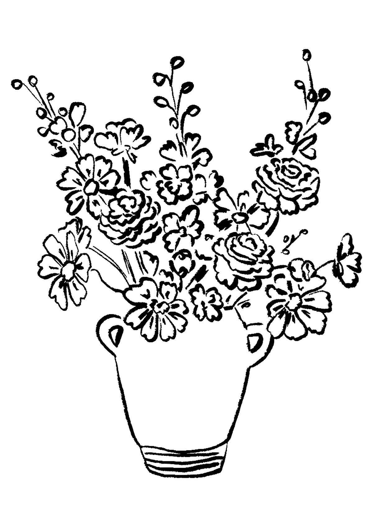 SENT Studio - Blooming Flowers Poster No. 12
