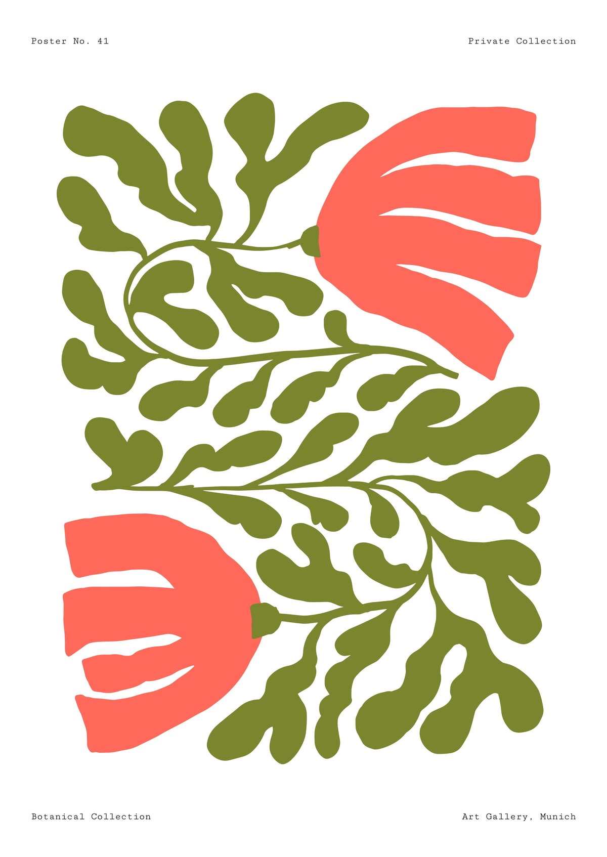 SENT Studio - Blooming Flowers Poster No. 41